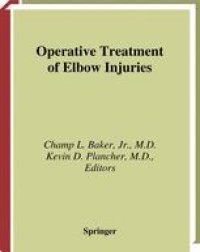 cover of the book Operative Treatment of Elbow Injuries