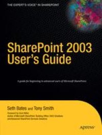 cover of the book SharePoint 2003 User’s Guide