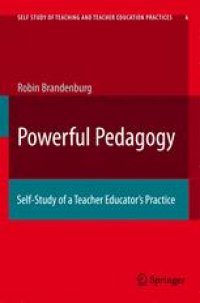 cover of the book Powerful Pedagogy: Self-Study of a Teacher Educator's Practice