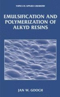 cover of the book Emulsification and Polymerization of Alkyd Resins