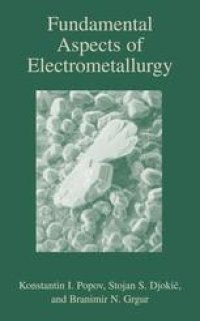 cover of the book Fundamental Aspects of Electrometallurgy