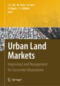 cover of the book Urban Land Markets: Improving Land Management for Successful Urbanization