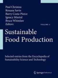 cover of the book Sustainable Food Production