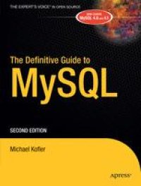 cover of the book The Definitive Guide to MySQL