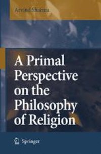 cover of the book A Primal Perspective on the Philosophy of Religion