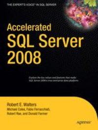 cover of the book Accelerated SQL Server 2008