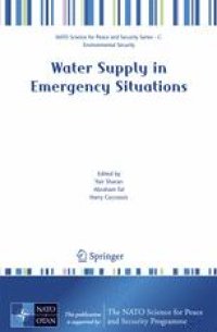 cover of the book Water Supply in Emergency Situations