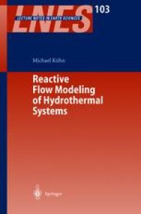 cover of the book Reactive Flow Modeling of Hydrothermal Systems