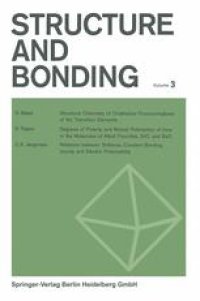 cover of the book Structure and Bonding