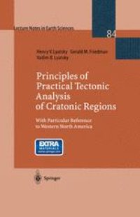 cover of the book Principles of Practical Tectonic Analysis of Cratonic Regions: With Particular Reference to Western North America