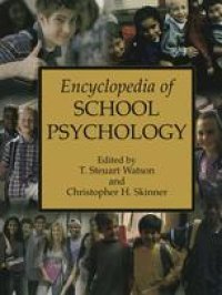 cover of the book Encyclopedia of School Psychology