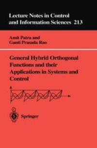 cover of the book General Hybrid Orthogonal Functions and their Applications in Systems and Control