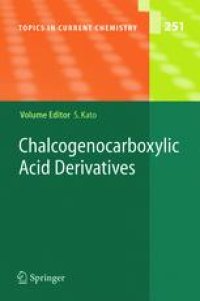 cover of the book Chalcogenocarboxylic Acid Derivatives: -/-