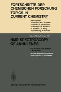 cover of the book NMR Spectroscopy of Annulenes