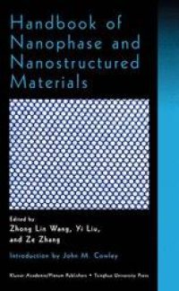 cover of the book Handbook of Nanophase and Nanostructured Materials