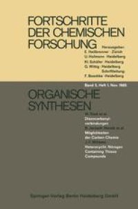 cover of the book Organische Synthesen