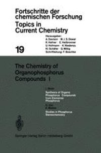 cover of the book The Chemistry of Organophosphorus Compounds I