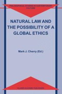 cover of the book Natural Law and the Possibility of a Global Ethics