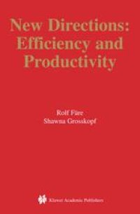 cover of the book New Directions:Efficiency and Productivity