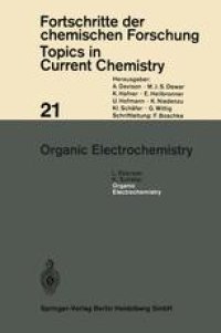 cover of the book Organic Electrochemistry