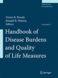 cover of the book Handbook of Disease Burdens and Quality of Life Measures