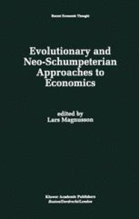 cover of the book Evolutionary and Neo-Schumpeterian Approaches to Economics