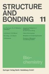 cover of the book Structure and Bonding, Volume 11