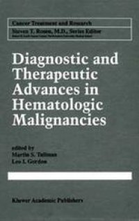 cover of the book Diagnostic and Therapeutic Advances in Hematologic Malignancies