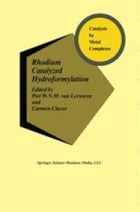 cover of the book Rhodium Catalyzed Hydroformylation