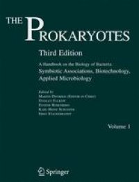 cover of the book The Prokaryotes: Volume 1: Symbiotic associations, Biotechnology, Applied Microbiology