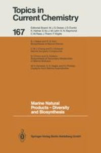 cover of the book Marine Natural Products — Diversity and Biosynthesis