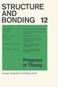 cover of the book Structure and Bonding