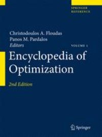 cover of the book Encyclopedia of Optimization