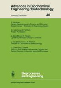 cover of the book Bioprocesses and Engineering