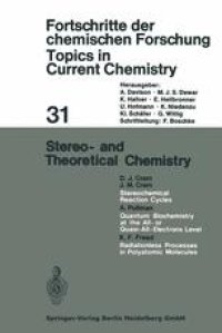 cover of the book Stereo- and Theoretical Chemistry