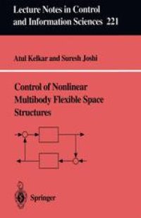 cover of the book Control of Nonlinear Multibody Flexible Space Structures