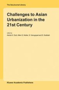 cover of the book Challenges to Asian Urbanization in the 21st Century