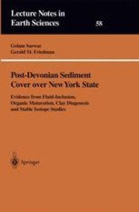 cover of the book Post-Devonian Sediment Cover over New York State: Evidence from Fluid-Inclusion, Organic Maturation, Clay Diagenesis and Stable Isotope Studies