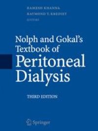 cover of the book Nolph and Gokal's Textbook of Peritoneal Dialysis