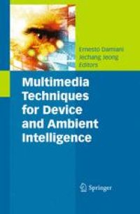 cover of the book Multimedia Techniques for Device and Ambient Intelligence