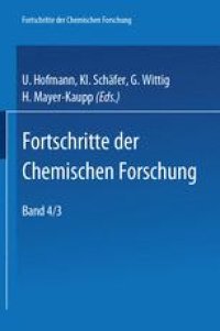 cover of the book Fortschritte Der Chemischen Forschung