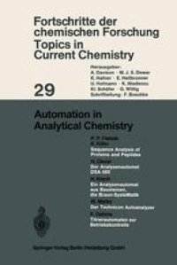 cover of the book Automation in Analytical Chemistry