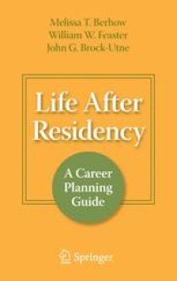 cover of the book Life After Residency: A Career Planning Guide