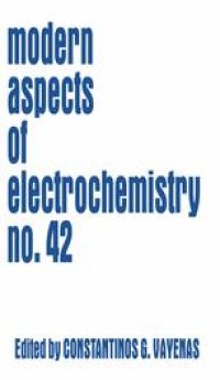 cover of the book Modern Aspects of Electrochemistry