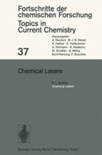 cover of the book Chemical Lasers