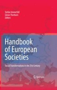 cover of the book Handbook of European Societies: Social Transformations in the 21st Century