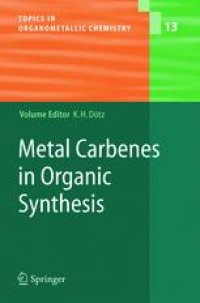 cover of the book Metal Carbenes in Organic Synthesis: -/-