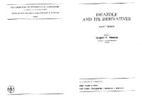 cover of the book Thiazole and its derivatives