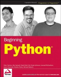 cover of the book Beginning Python