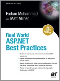 cover of the book Real world ASP.NET best practices